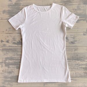 Modbod White Perfect Tee, Round neck, NWOT
